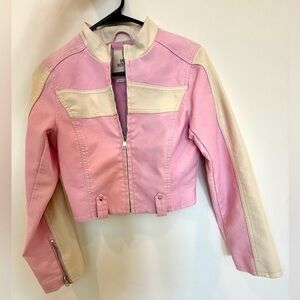 Urban Outfitters Cropped Moto Jacket